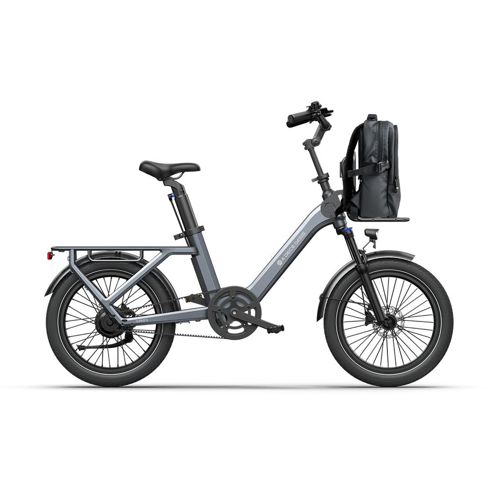 ADO Air One Pro All-in-One Family Electric Bike Moonlight Grey communting