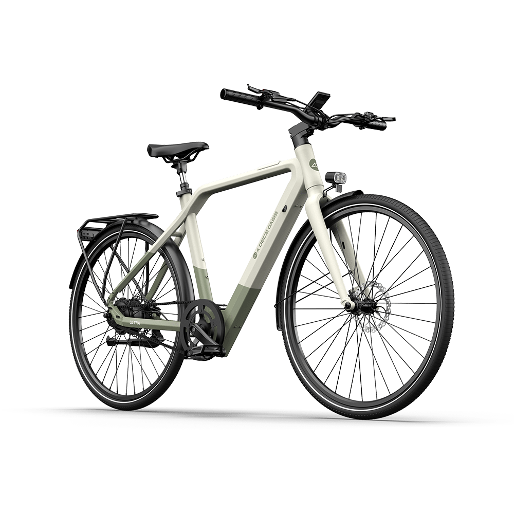 ADO Air 30 Pro Ultra Built-In GPS City Electric Bike
Frost Green Vert givre Verde gelo Vorstgroen Verde gelo
Air 30 Pro (2-Speed) 
Air 30 Ultra (3-Speed)
