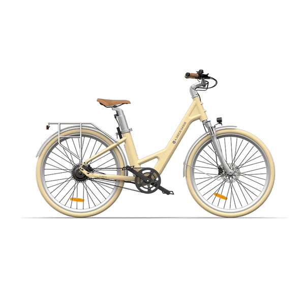ADO Air 28 All-Rounder Urban Electric Bike Light Yellow Hellgelb Amarillo claro Giallo chiaro Licht geel Jaune clair