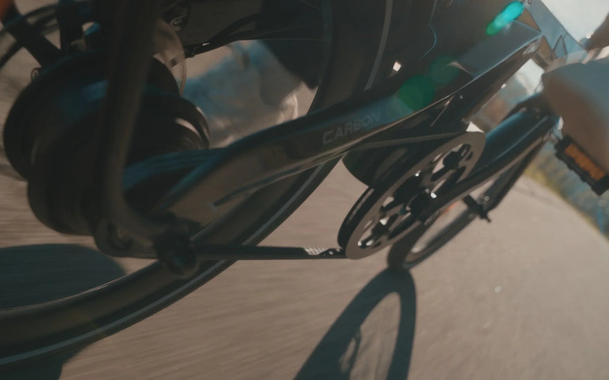 A specialized riding system crafted for e-bikes: the ADO G-Drive BSR and G-Drive BAR systems.