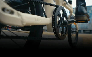 UK E-Bike with Belt Drive offering low-maintenance, rust-proof performance for smooth city commuting in British weather.