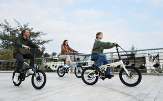 E-bike protected from rain and rust; ADO Air 20 folding e-bike in UK weather with battery care and maintenance tips.