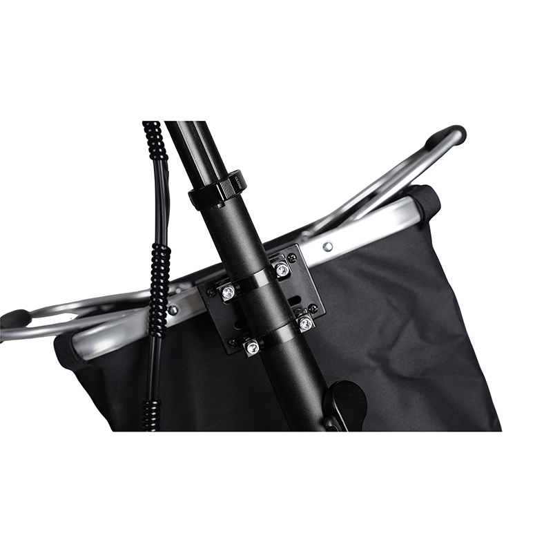 ADO Basket Bag Laura Black easy attachable e-bike accessory