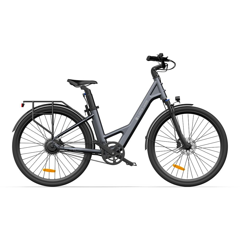 ADO Air 28 All-Rounder Urban Electric Bike Grey Gris Grigio Grijs Grau