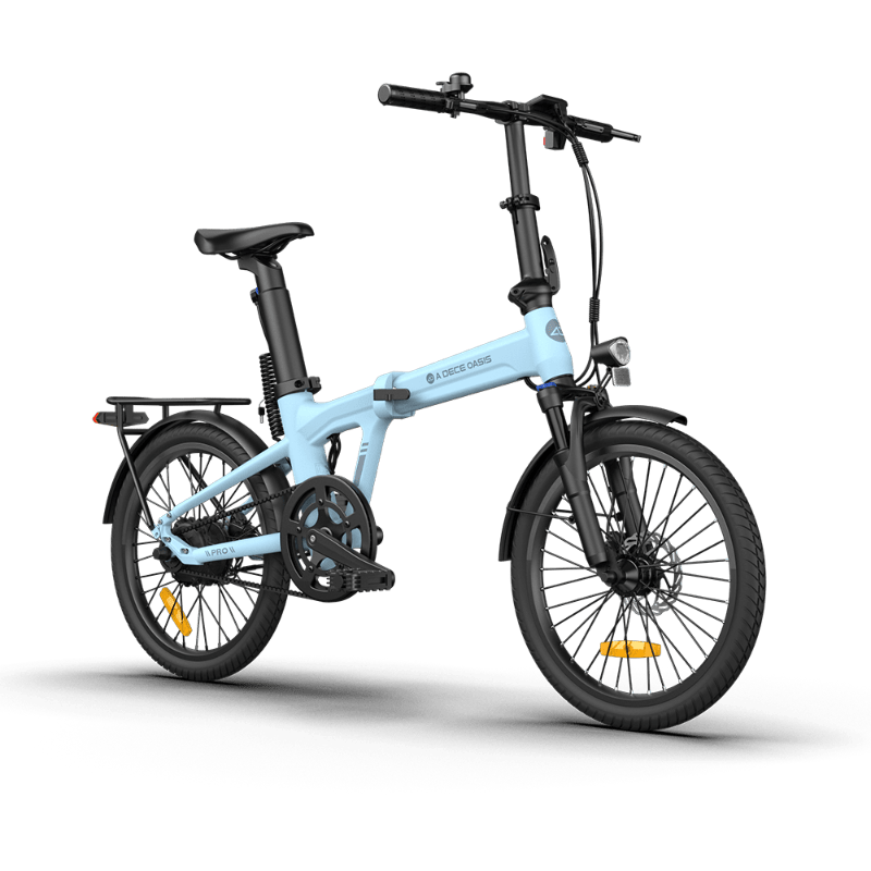 ADO Air 20 Pro Folding Electric Bike Blue Bleu Blau Azul Blauw
