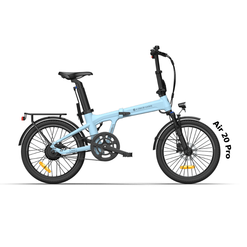 ADO Air 20 Pro|Ultra Folding Electric Bike Blue Bleu Blau Azul Blauw
