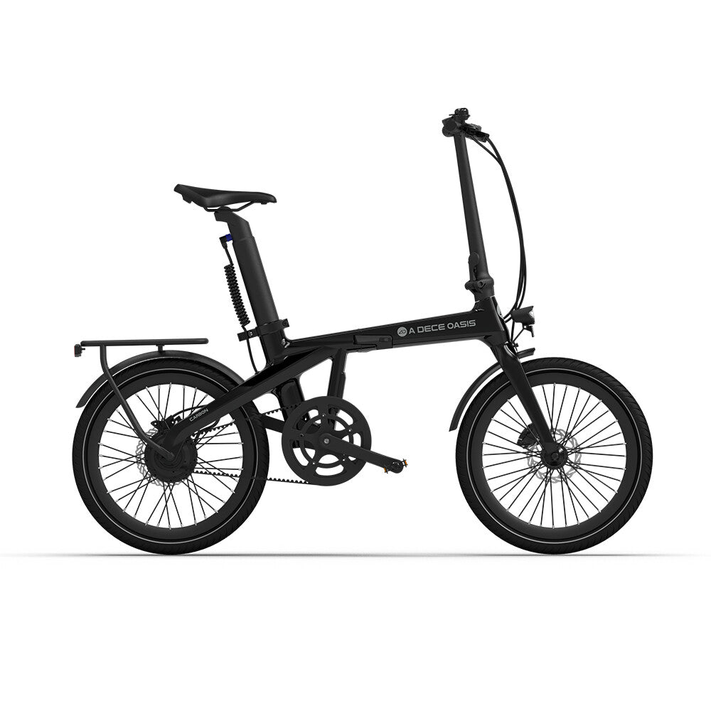 ADO Air Carbon Lightest Carbon Folding E-Bike UK  Islande Noir IJsland Zwart Islanda nera Islandia negra Iceland Black Island Schwarz Islandia negro Iceland Black（Pre Order）