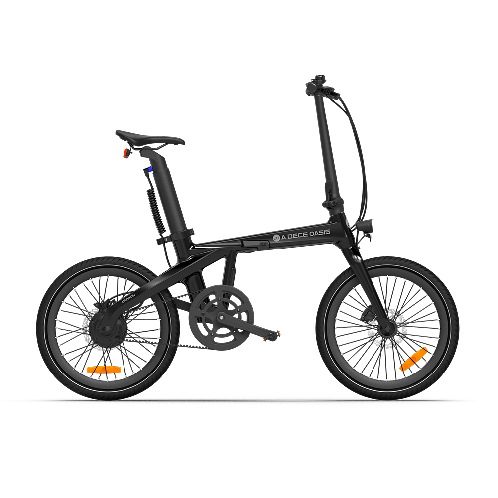 ADO Air Carbon Lightest Carbon Folding E-Bike UK  Islande Noir IJsland Zwart Islanda nera Islandia negra Iceland Black Island Schwarz Islandia negro Iceland Black（Pre Order）