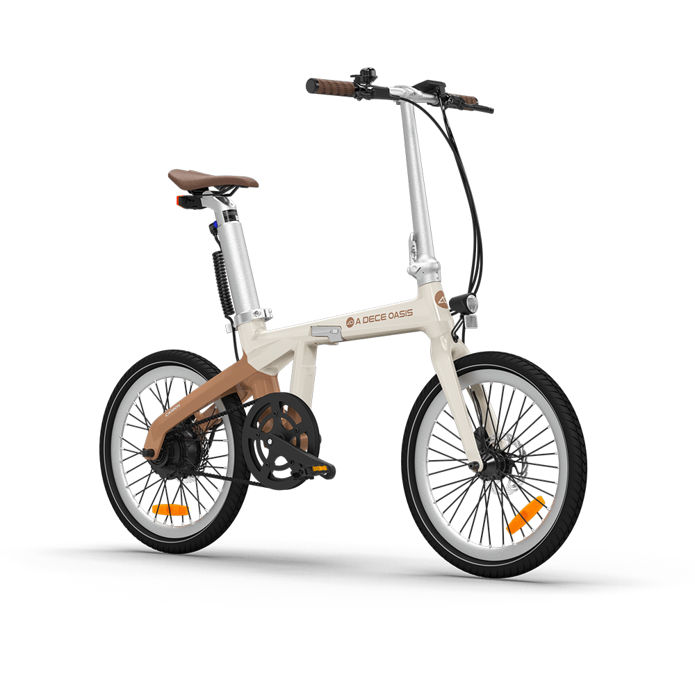 ADO Air Carbon The Lightest Carbon Folding Electric Bike UK  Amble Latte Amblé Latte