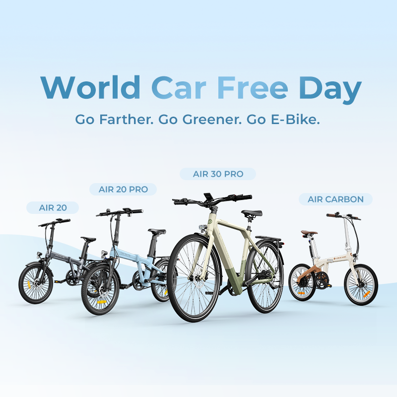 World Car Free Day Sale ADO E-bike 