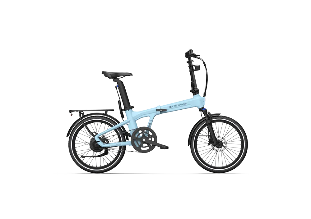 Air 20 ultra folding electric bike grey