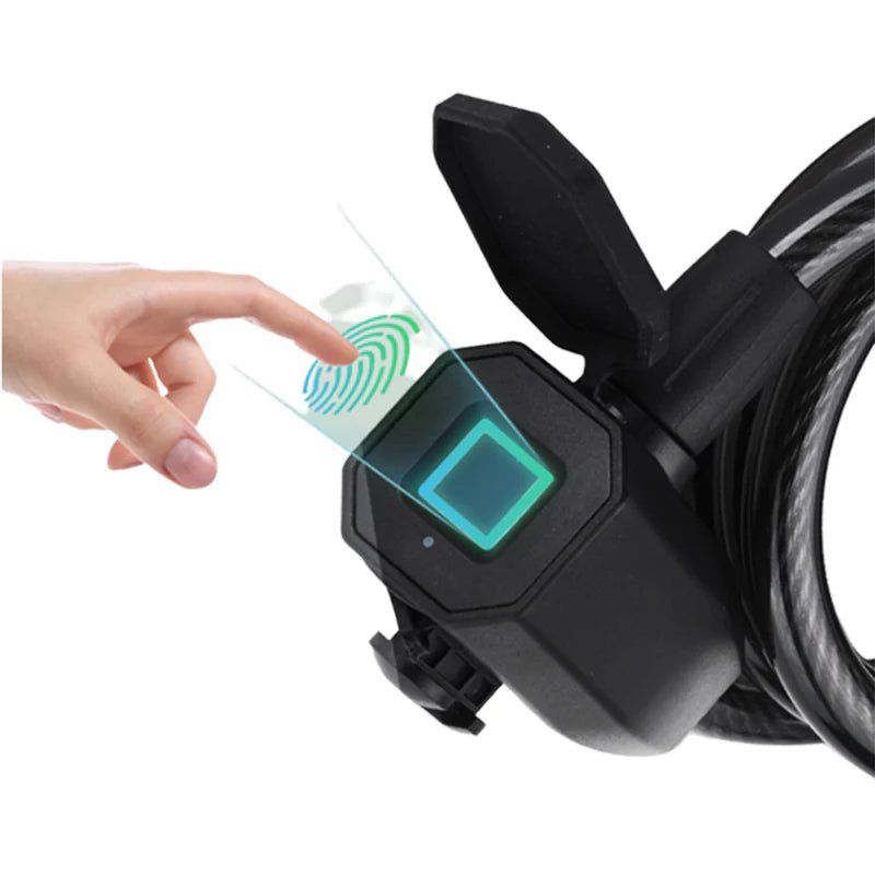 Smart Fingerprint Cable Lock for Electric Bike