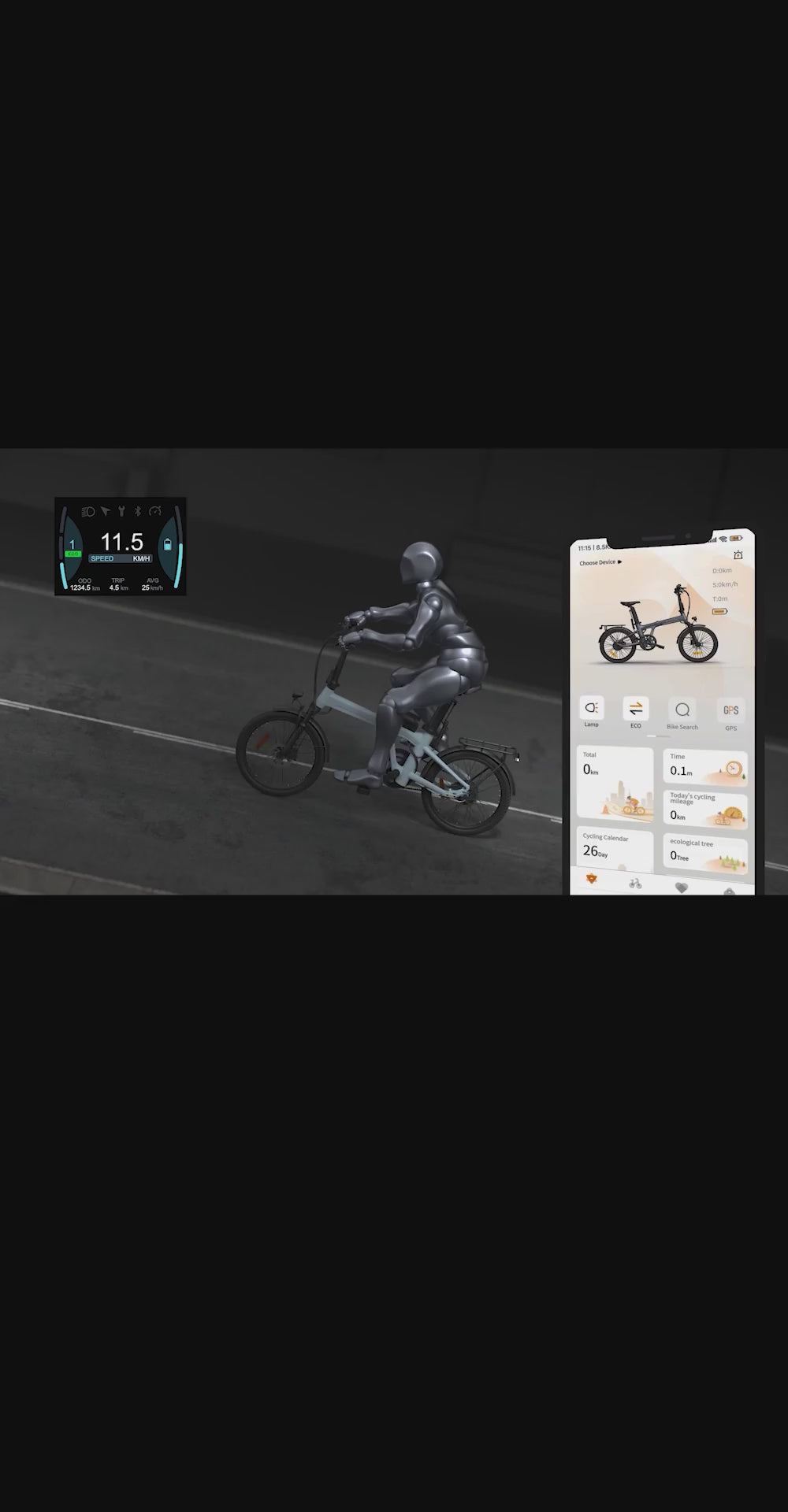 ado ebike eco sport model easy change easy climbing