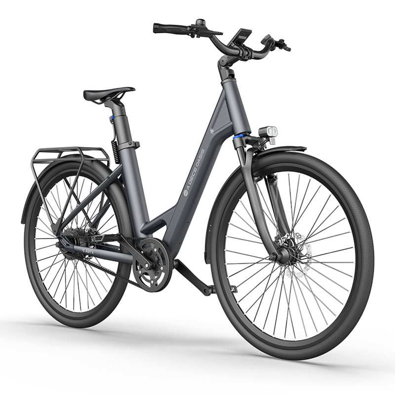 ADO Air 28 All-Rounder Urban Electric Bike UK Grey Gris Grigio Grijs Grau